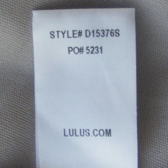 LULU'S Dress, M, Forevermore Gray, Wide straps - Picture 8 of 9